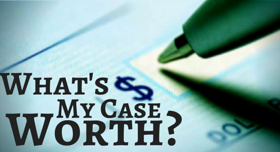 How do you value a case for a settlement?